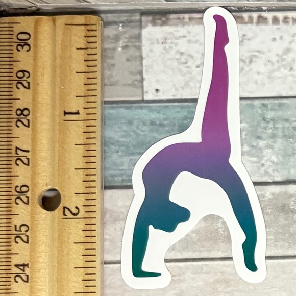 Other - 🌀10/$10🌀 Gymnastics Reusable Waterproof Vinyl Sticker Decal